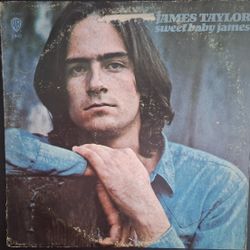James Taylor "Sweet Baby James" 1970 WB Repress WS 1843 ~ VG+/G+