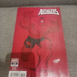 Avengers #35 - Nakayama Red Hulk Variant Cover - Marvel FEBRUARY 2026 