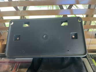 License Plate Frame Front