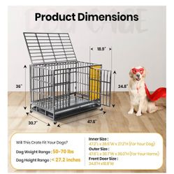 Heavy duty Dog Crate