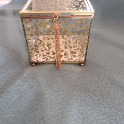 Glass Deco Boxes/Jewelry Box 