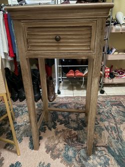 Rustic side table