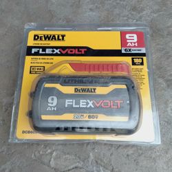 DeWalt 60v Flex Volt Battery 9.0 New 