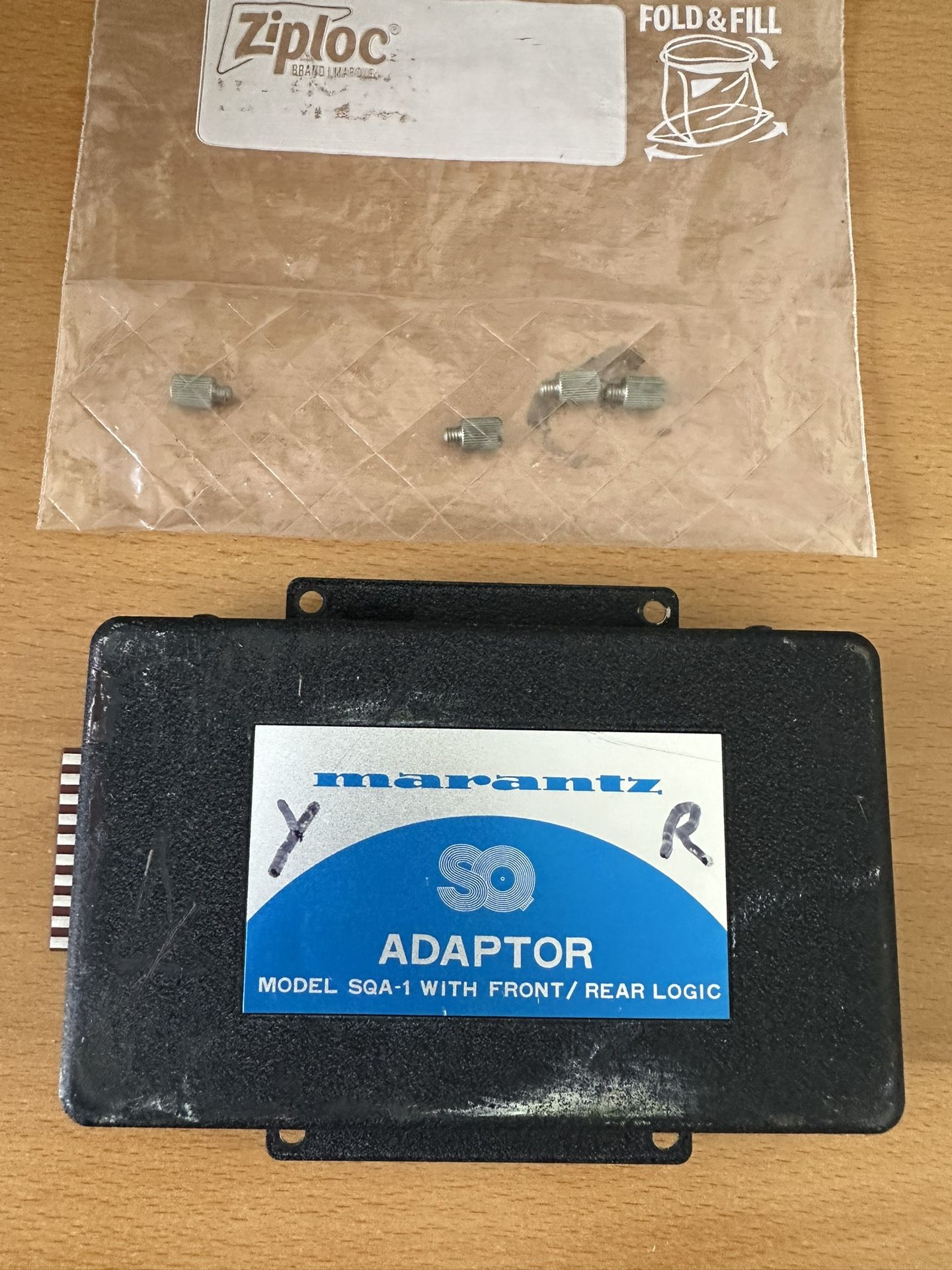 Marantz SQA-1 SQ Adapter front/rear logic