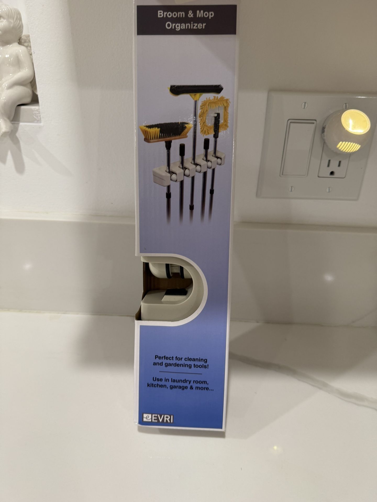 Broom And Mop Organizer