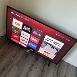 TCL 50” Roku Smart TV 