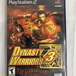 PS2 Dynasty Warriors 3 CIB