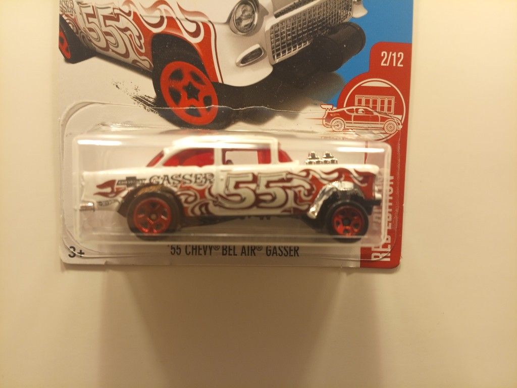 Hot Wheels Target Red Edition 55 Bel Air Gasser