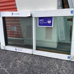 PGT 71x36 XO IMPACT WINDOW HORIZONTAL SLIDING NEW