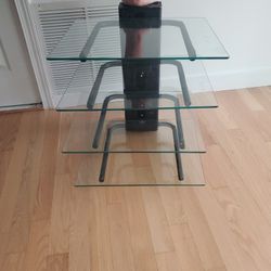 4-tier Entertainment Unit wall Mounted