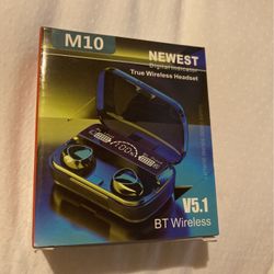 M10 Wireless Earbuds Bluetooth 