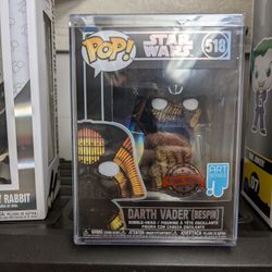 Funko Pop Star Wars Darth Vader Best Spin 518 Special Edition Art Series