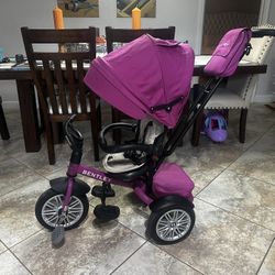 Bentley Stroller - (3 Stages) Stroller, Then Converts To Tricycle 