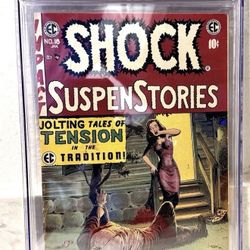 Shock SuspenStories #18 1954 Comics Rare Final Issue Golden Age  250 OBO