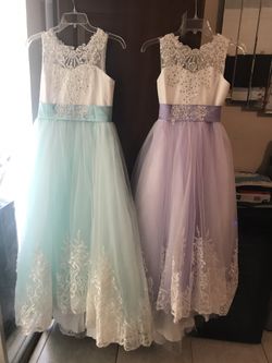 Flower girl/communion dresses