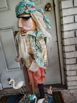 Tall Pirate Nutcracker