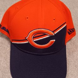 Chicago Bears New Era Hat Cap Fitted Small Medium Caleb Payton