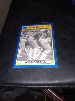 1990 Collegiate Collection Joe Montana