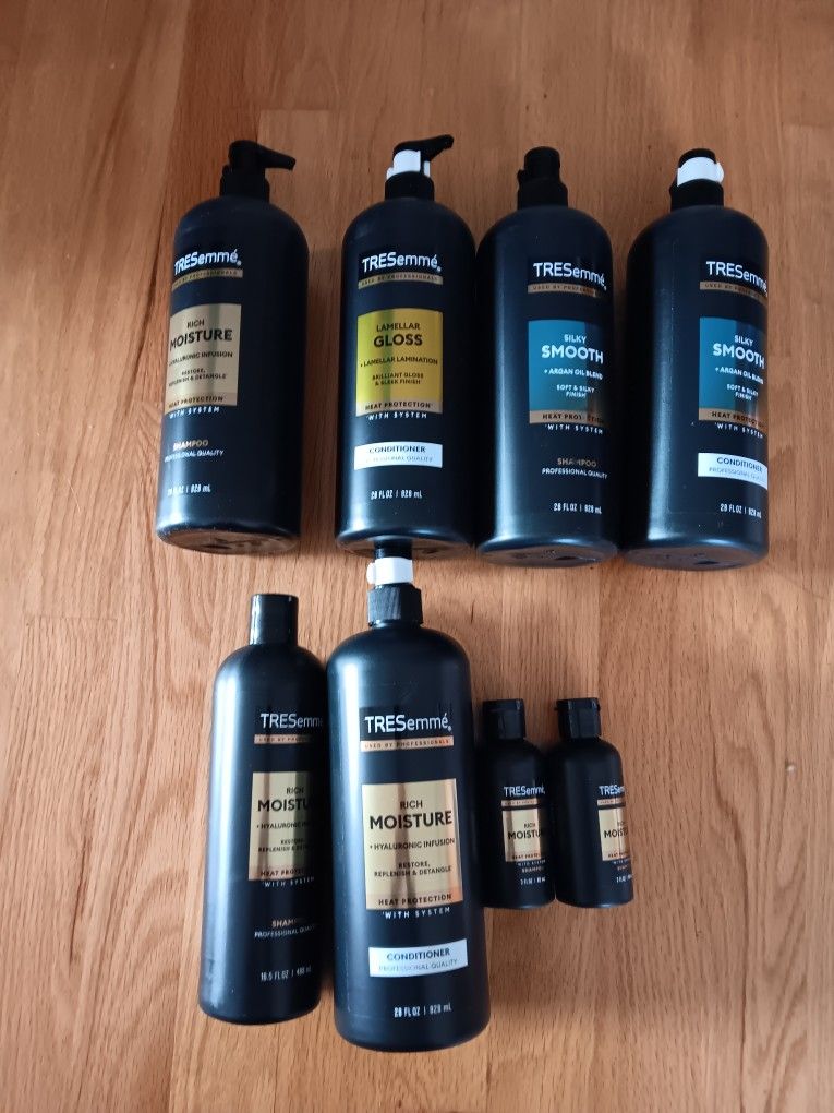 8 For $25 Tresemme Shampoo Conditioner