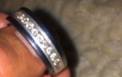 Men’s diamond ring