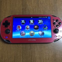 PS Vita 1000 Model Modded With 256gb SD Card And  Charger