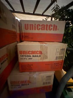 15 coil nails clavos