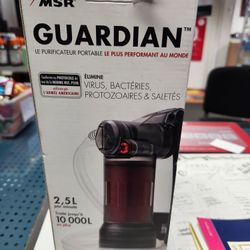 Msr Guardian Portable Water Purifier