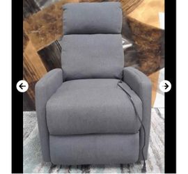 Gray Power Recliner Chair – Excellent Condition ⚡🛋️
