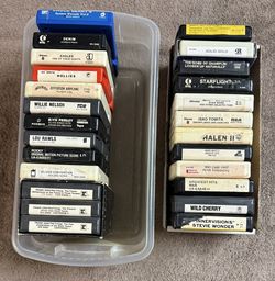 Lot Of 25 8-track Cassettes Rock Pop R/B Soundtrack