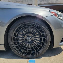 20"new Staggerd Wheels & New Tires For MERCEDES BENZ S550
