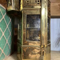 Oriental Brass Noodle Cart