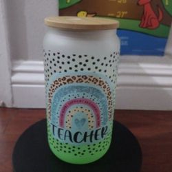 Teachers Custom Cup 16 Oz 