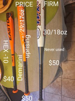 BASEBALL BAT  FIRM PRICE 