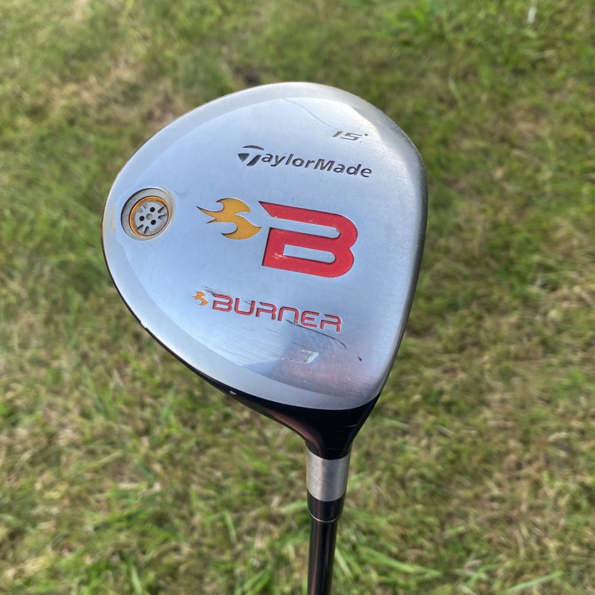 TaylorMade Burner 3 Wood 15degrees, Stiff Shaft