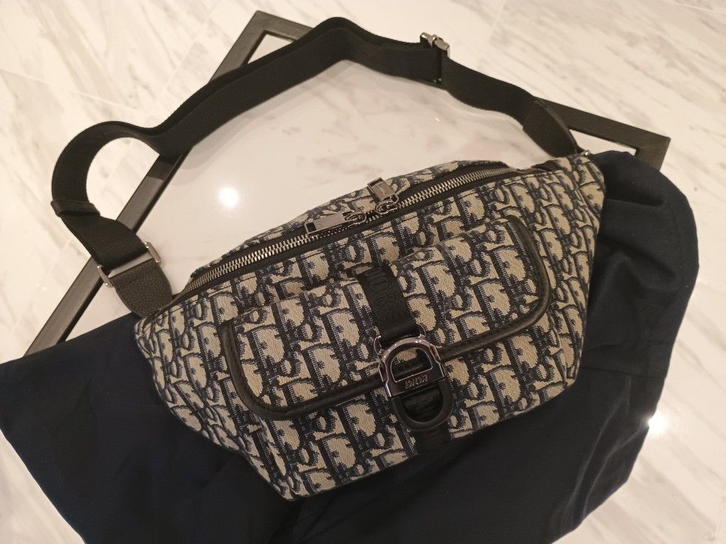 Dior 8 PreOwned Signature monogram Large Belt Bum Bag