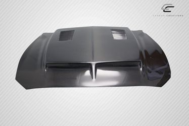 Blemished 2018-2023 Ford Mustang Carbon Creations GT500 Hood - 1 Piece