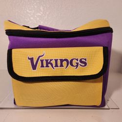 MINNESOTA VIKINGS FOREVER COLLECTIBLES LUNCH COOLER BAG