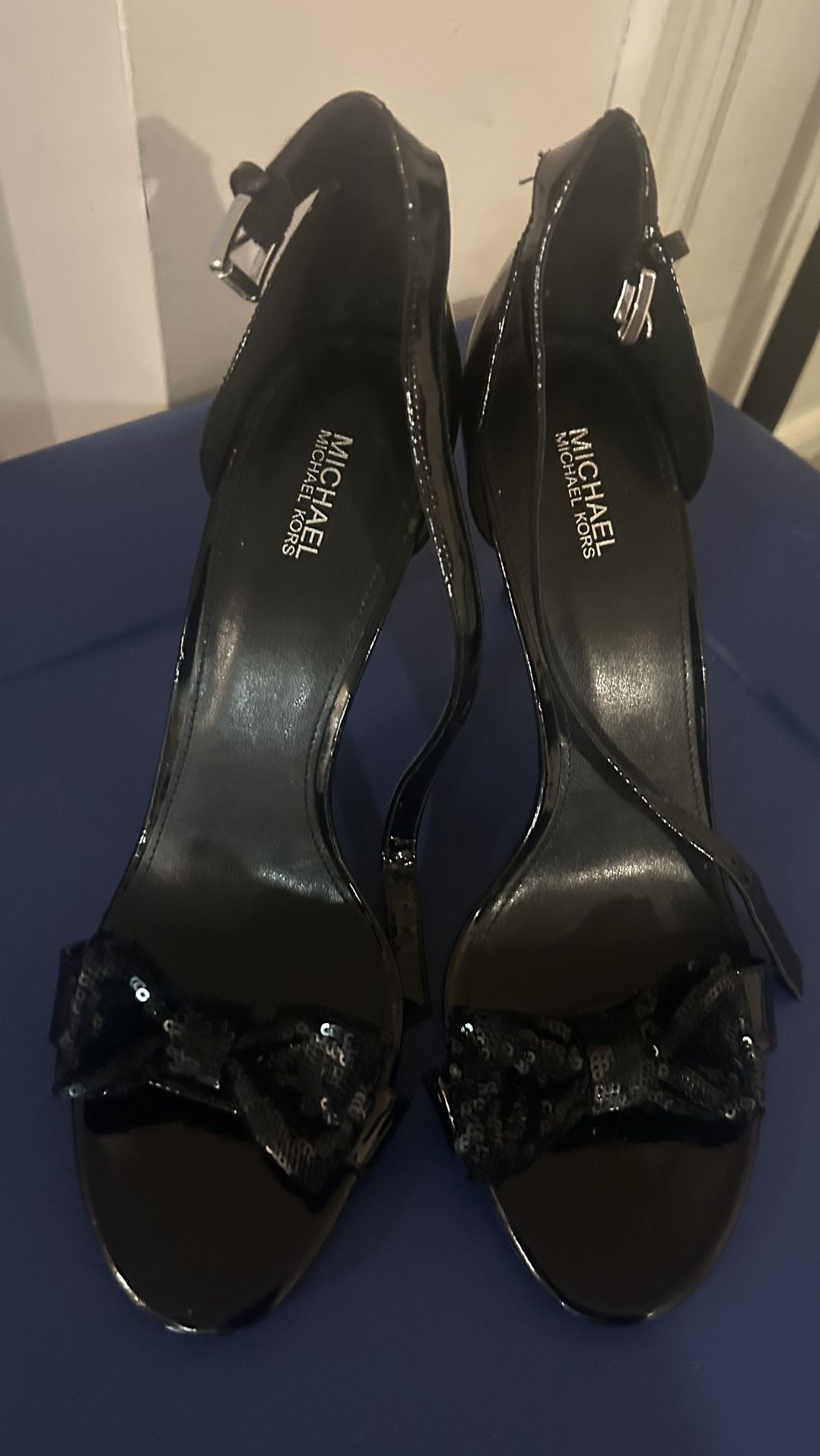 Michael Kors Size 10 Patent Heels And Chic Me Size M Dress
