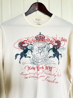 polo by ralph lauren men's L waffle cotton tee like new