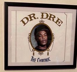 Custom Art Piece Of Dr Dre Chronic Album Cover