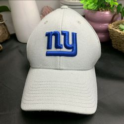 Reebok NFL ONFIELD NY Giants Baseball Hat Cap Signed By Rodney Hampton #27 (0305100)