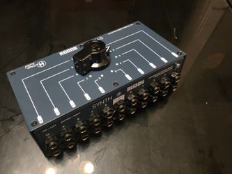 Heritage Audio SYNTH BUDDY 10x1 Stereo Passive Selector — unused, opened only to take the listing photographs.