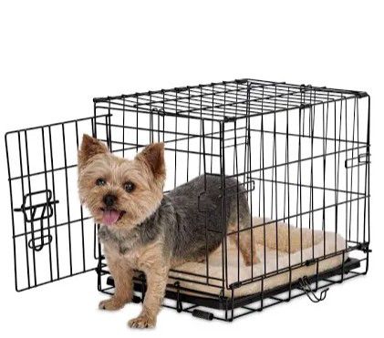 Small Dog Crate With Training Partition