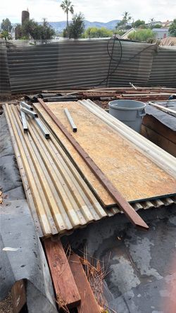 12- 4x8 corrugated sheets plastic greenhouse