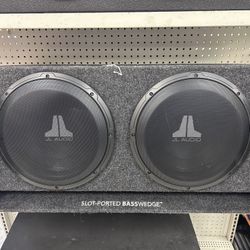 JL Audio 2x12 Subwoofer Slot Ported Box 