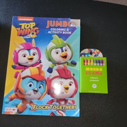 *NEW COLOR AND ACTIVITY BOOKS, AND CRAYONS. . SEE ALL PICTURES FOR CHOICE. 