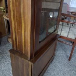 Rifle Wood Cabinet