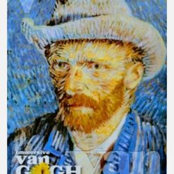 Vincent Van Gogh Exhibit Poster New Still Rolled 36x24