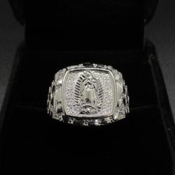 925 Silver Nugget Ring 