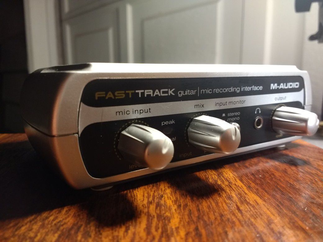 M-audio Fast track USB Interface
